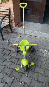 Dětská šlapací tříkolka SmarTrike s vodící tyčí - 3