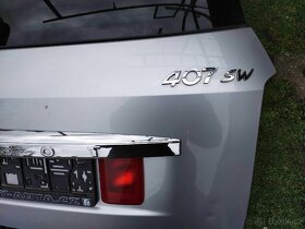 Peugeot 407 sw kombi kompletní zadní 5. dveře - 3