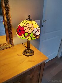 Vitrážová lampa - Tiffany styl - 3