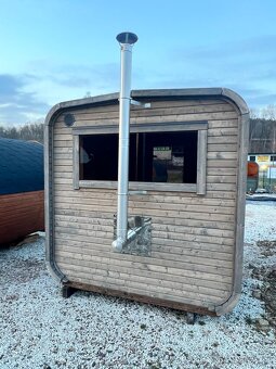 Zahradní 3M CUBE SAUNA s terasou - 3
