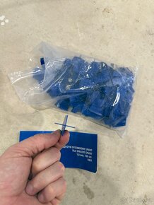 Křížky distanční plastové SMART, 1 mm, cca 90 ks - 3