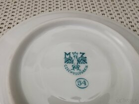 Ministerstvo vnitra SNB porcelánová souprava z 50.let MZ - 3