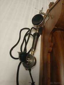 Starožitný nástěnný telefon 1905 - 3