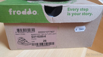 Froddo Tex barefoot celokožené boty vel. 26 - 3
