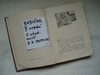 stará kniha Babička-B.Němcová-pozlacená - 3