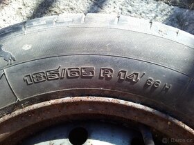 Letní pneu s diskem - 185/65 R14 - 3