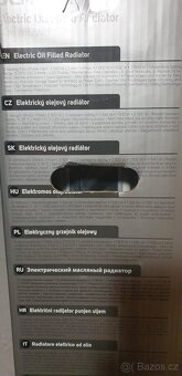 Elektrické olejové topení Sencor - 3