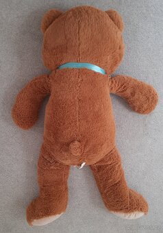 Plyšový medvěd velký hnědý vel. 115 cm - 3