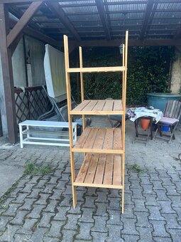 IKEA dřevěný regál IVAR – masiv - 3