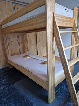 Palanda, patrová postel z masivu - 3