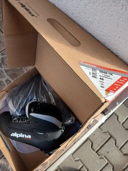 Nový běžkařský set - běžky Rossignol, boty Alpina - 3