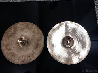 Prodám hi-hat Paiste 2002 Black Label 15" - 3