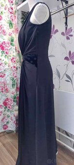 ČERNÉ DLOUHÉ SPOLEČENSKÉ ŠATY-HOUSE OF FRASER vel. 6/36 - 3