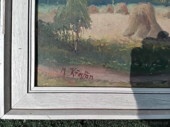 Obraz M.Křesťan - žně, pole - 3