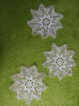 Ubrusy, dečky, háčkované - 3