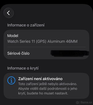 Apple Watch 11 - 46 mm nerozbalené + 2 ochranna skla - 3