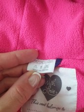 Dívčí teplá vesta - srdíčková 98 - 3