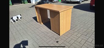 Psací stůl - od truhláře, na míru. - 3