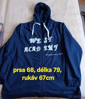 Dámská mikina s kapucí na zip - 3
