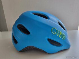 Dětská cyklistická helma Giro Scamp Mat Blue/Lime_vel. S - 3