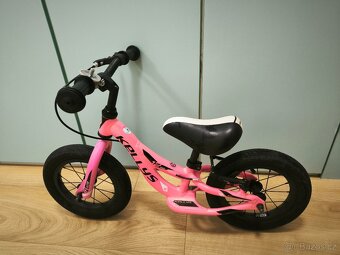 Dětské odrážedlo Kellys Pink vel.12 s brzdou - 3