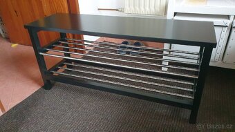 IKEA TJUSIG Lavice s botníkem - 3