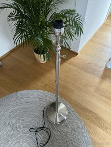 Skleněné stínidlo ikea a podnož k lampě ikea - 3