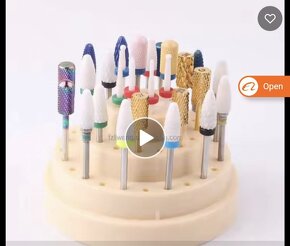 Stojan na dentální vrtáky nebo brusiče nehtů - 3