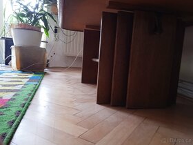 Deska z mramoru, stůl s nastavitelnou výškou. - 3