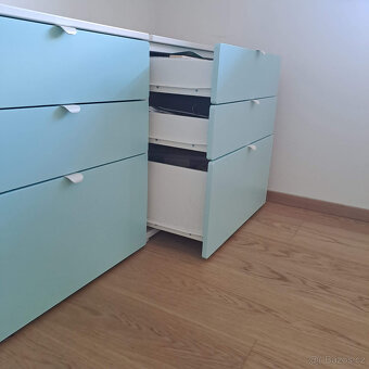 3ks IKEA SMÅSTAD/PLATSA komoda 60x42x63cm - 3
