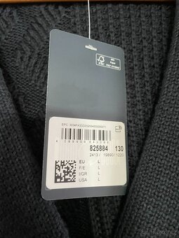 Pletená tmavěmodrá bunda LAURASON vel. XL - 3