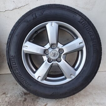 Alu kola Toyota RAV4 17" 5x114,3, letní Bridgestone 7mm - 3