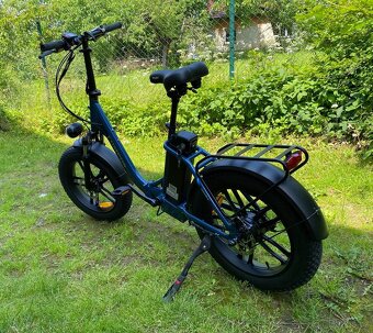 Elektrokolo Fatbike HECHT COMPOS XL blue ebike Fat - 3
