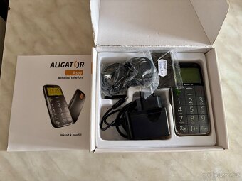 Aligator - telefon pro seniory - 3