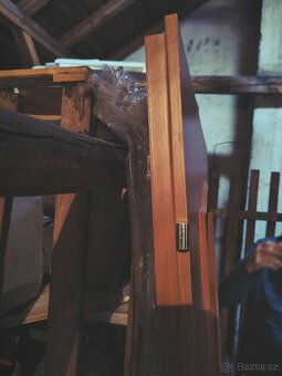 Interiérové prosklené dřevěné dveře - 3