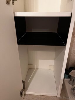 Skříň bílá koupelnová IKEA - 3