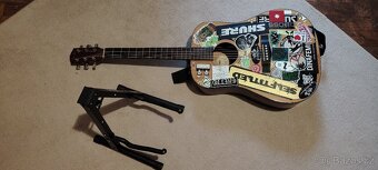 Akustická kytara Fender CD-60 + bohaté příslušenství - 3