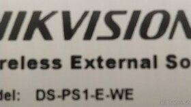 HIKVISION bezdrátová venkovní siréna DS-PS1-E-WE  NOVÁ - 3