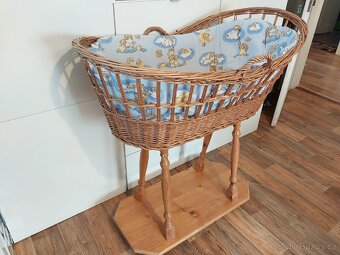 Proutěný koš pro miminko - 3