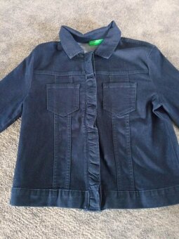 Džínová bunda - dětská XL 164 - 3