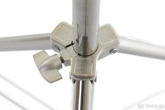 Profesionální celokovový studiový stativ s čepem 2m – Chrom - 3