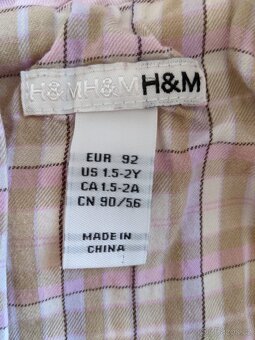 Jarní dívčí bundička H&M vel. 92 - 3