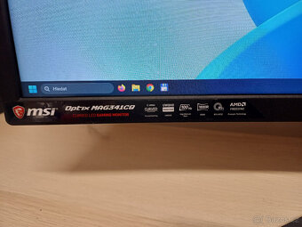 Monitor 34" poškozený MSI - 3