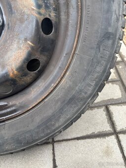 185/65 r15 zimní pneu + disky + tmps senzory Dacia Sandero 2 - 3