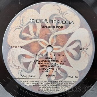 Tichá Dohoda - Underpop (LP) - 3