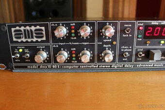 AMS dmx 15-80S Delay vč. Midi Exp. Vzácné vybavení z 80. let - 3