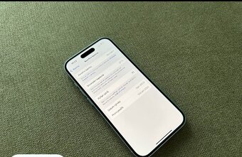 Apple iphone 15 128GB-modrý,Baterie 97% krasný stav,záruka - 3