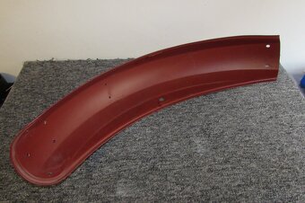 Jawa 350 634 zadní blatník originál červený - 3