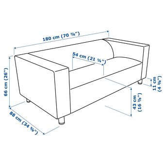 Gauč Klippan IKEA - 3