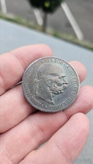 RU 5 Corona ročníky 1900 a 1907 v patině - 3